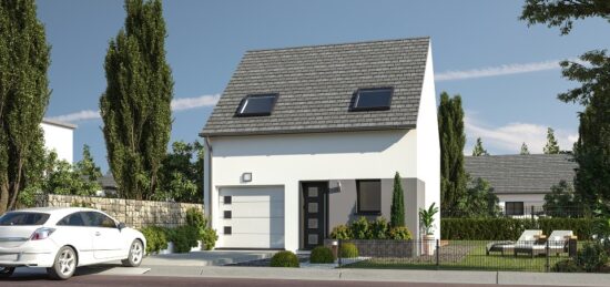 Maison neuve à Tréméven, Bretagne