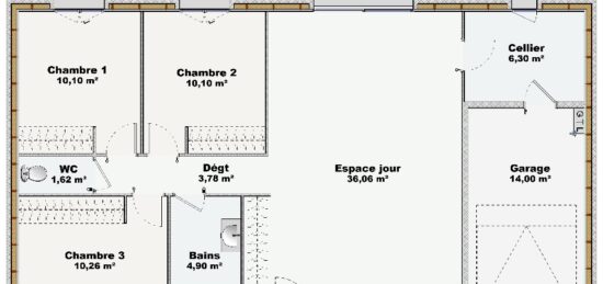 Maison neuve à , Haut-Rhin