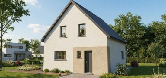 Maison neuve à , Bas-Rhin