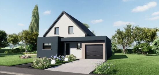 Maison neuve à Wittelsheim, Grand Est