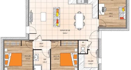 Cholet Maison neuve - 2479803-939modele820201105OKnpF.jpeg Maisons France Confort