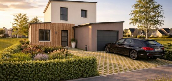 Maison neuve à Bruz, Bretagne