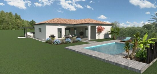 Maison neuve à Labastide-de-Virac, Auvergne-Rhône-Alpes