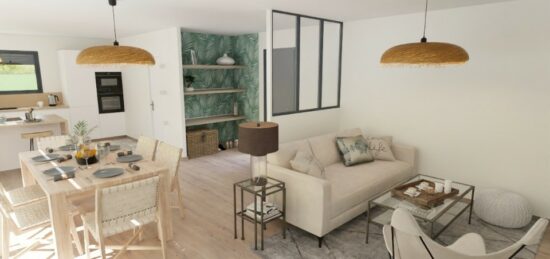 Maison neuve à , Ardèche