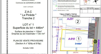 Lézignan-la-Cèbe Terrain à bâtir - 2480461-11834annonce120260409E5g46.jpeg Maisons France Confort