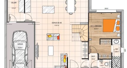 Feneu Maison neuve - 2480736-961modele820210426tqO2z.jpeg Maisons France Confort