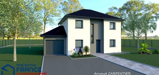 Maison neuve à Éleu-dit-Leauwette, Hauts-de-France