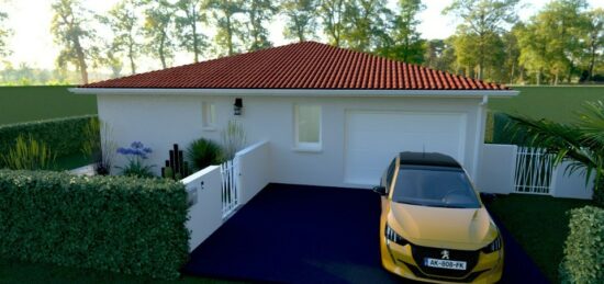 Maison neuve à Villemolaque, Occitanie