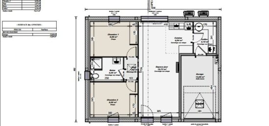 Maison neuve à Préval, Pays de la Loire