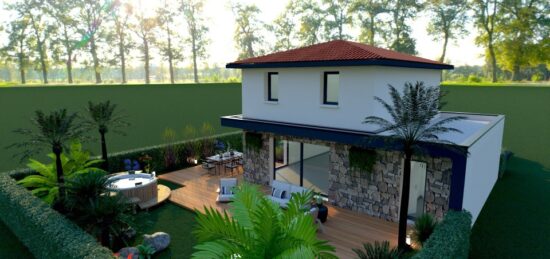 Maison neuve à Le Soler, Occitanie