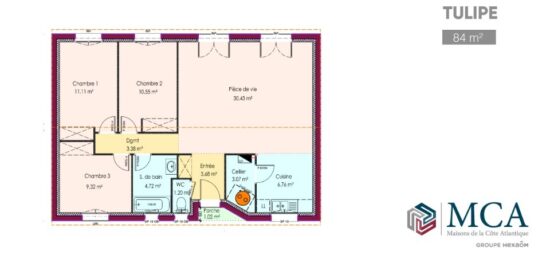 Maison neuve à , Landes