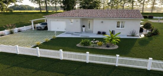 Maison neuve à Saint-Savin, Nouvelle-Aquitaine