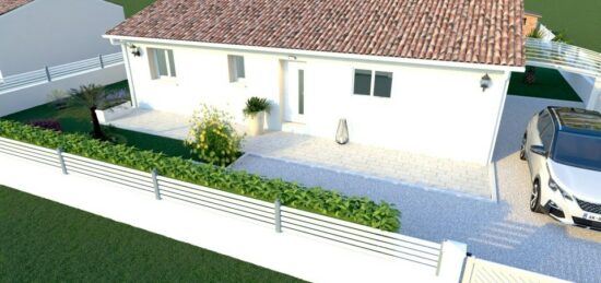 Maison neuve à Saint-Savin, Nouvelle-Aquitaine