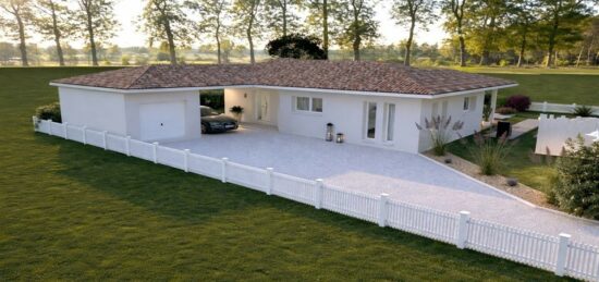 Maison neuve à Saint-Savin, Nouvelle-Aquitaine