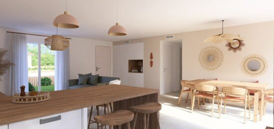 Maison neuve à Mongauzy, Nouvelle-Aquitaine