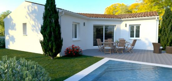 Maison neuve à Saint-Vaize, Nouvelle-Aquitaine