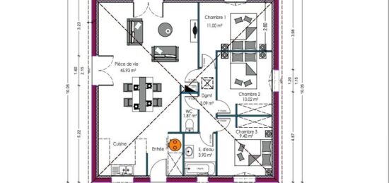 Maison neuve à , Gironde