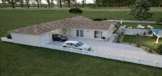 Maison neuve à Saint-Savin, Nouvelle-Aquitaine