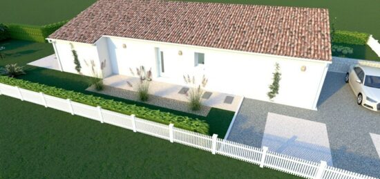 Maison neuve à Saint-Savin, Nouvelle-Aquitaine