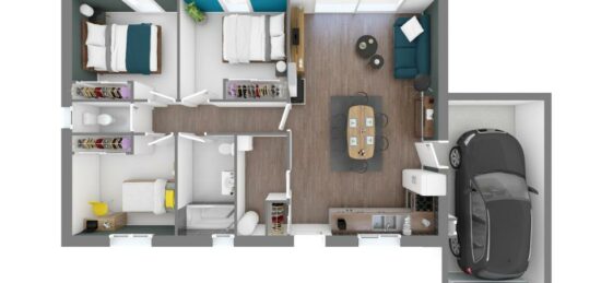 Maison neuve à , Var