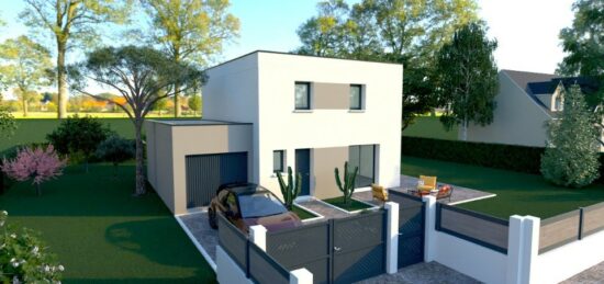 Maison neuve à Tourville-les-Ifs, Normandie