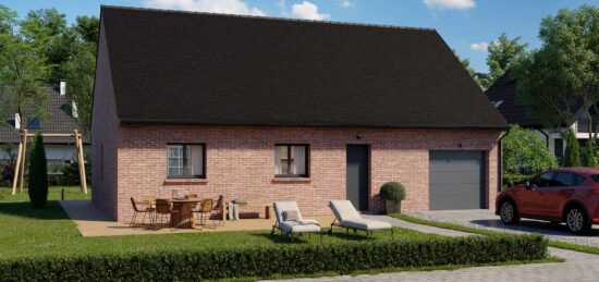 Maison neuve à Douchy-les-Mines, Hauts-de-France