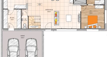 Le Louroux-Béconnais Maison neuve - 2485680-939modele820200819vcXnW.jpeg Maisons France Confort