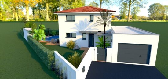 Maison neuve à Le Soler, Occitanie