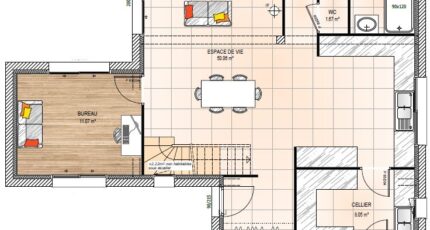 Écouflant Maison neuve - 2485957-939modele820230628J4oRM.jpeg Maisons France Confort