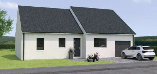 Maison neuve à Bécon-les-Granits, Pays de la Loire