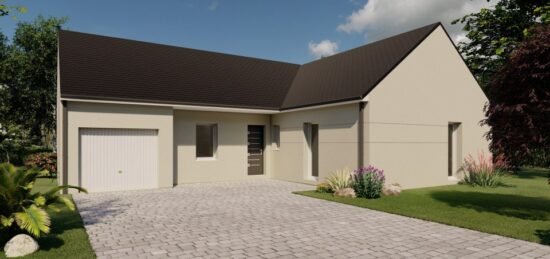 Maison neuve à Bécon-les-Granits, Pays de la Loire