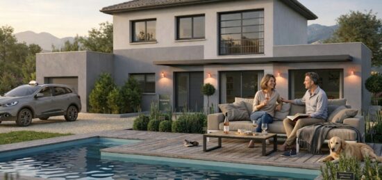 Maison neuve à Dommartin, Auvergne-Rhône-Alpes