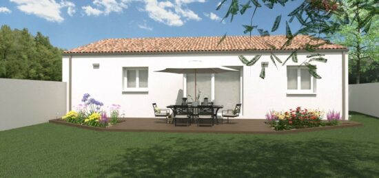 Maison neuve à Ballon, Nouvelle-Aquitaine