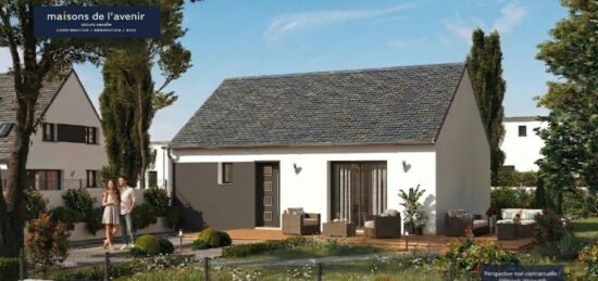 Maison neuve à Plaudren, Bretagne