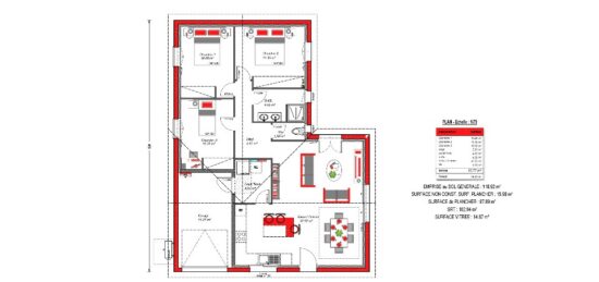 Maison neuve à , Charente-Maritime