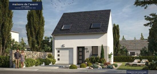 Maison neuve à Saint-Jean-Brévelay, Bretagne