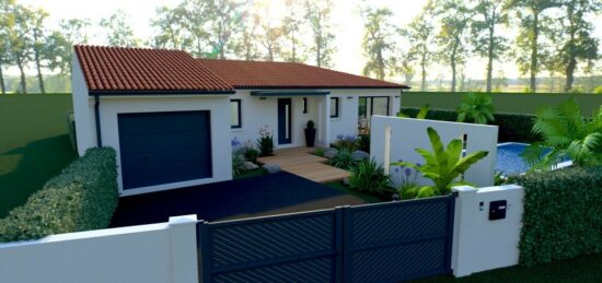 Maison neuve à Canohès, Occitanie