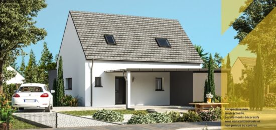 Maison neuve à Colpo, Bretagne