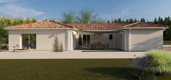 Maison neuve à Sallebœuf, Nouvelle-Aquitaine