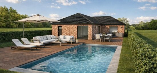 Maison neuve à , Pas-de-Calais