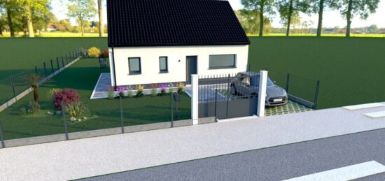 Maison neuve à Bully-les-Mines, Hauts-de-France