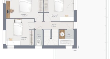 Villeparisis Maison neuve - 2433316-4586modele1020200407fMGM8.jpeg Maisons France Confort