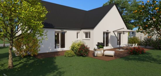 Maison neuve à Saint-Laurent-en-Gâtines, Centre-Val de Loire