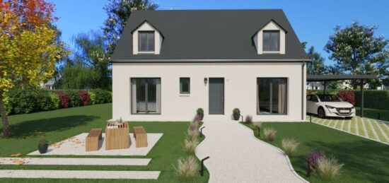 Maison neuve à Mosnes, Centre-Val de Loire