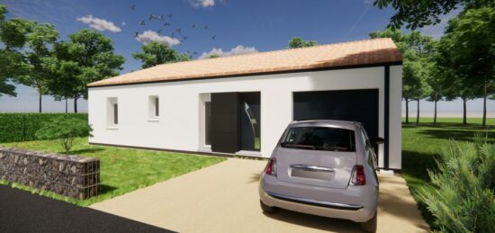 Maison neuve à Beaufou, Pays de la Loire