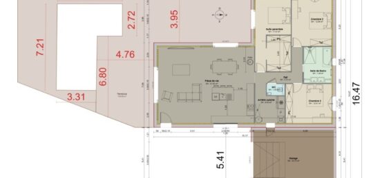 Maison neuve à , Vaucluse