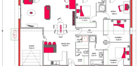 Maison neuve à , Landes