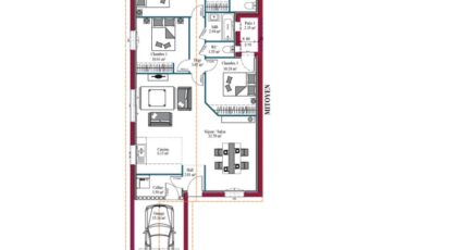 Écoyeux Maison neuve - 2491799-10393modele62023082241bXs.jpeg Maisons France Confort
