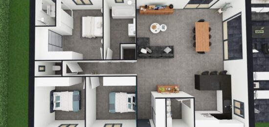 Maison neuve à , Var