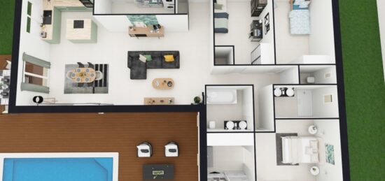 Maison neuve à , Var